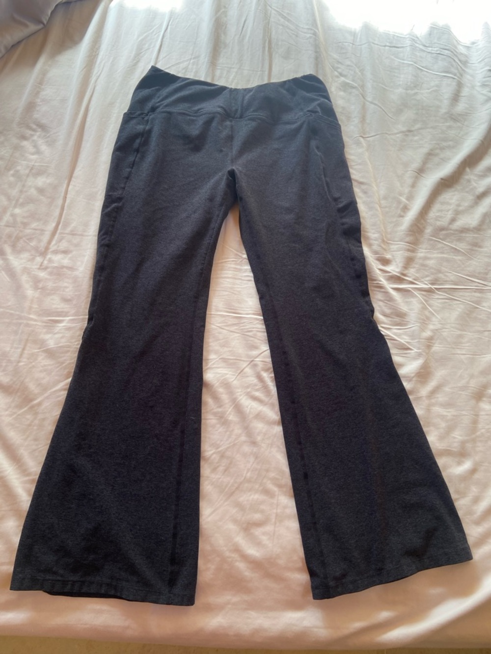 Zella Charcoal Gray Pull-On Yoga Pants